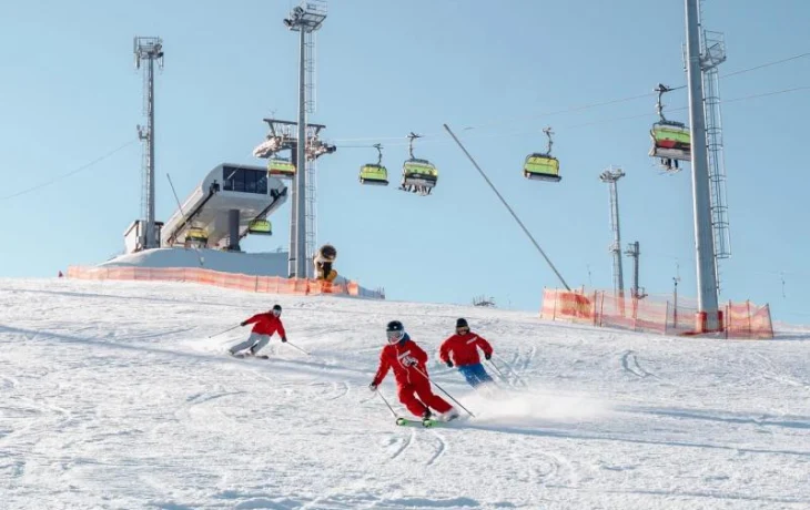 Под Петербургом 22 ноября открылся горнолыжный склон