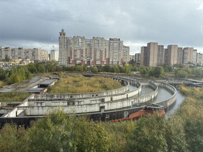 Заброшенное строительство инфекционной больницы